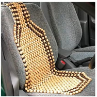 A2D Premium Car Wooden Bead Seat Cover For Mahindra Bolero Type 1
