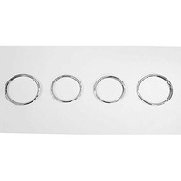 Automaze Ac Vent Rings Interior Chrome For Toyota Etios All Models(Set Of 4 Pc), Etios Car Accessories
