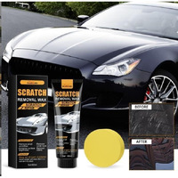 Proxism Car Scratch Repair Paste Scratch Remover Car Scratch Repair Paste Polishing Wax Premium Scratch Remover Kit With Wipe & Sponge For Vehicles Polishing & Deep Scratcheu (Midum)