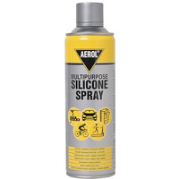 Aerol Silicone Lubricant Spray, Grade 70 (300G/513 Ml) Odourless, Colourless & Non-Toxic Lubricant, Rejuvenates & Shines Surfaces, Lubricates Most Plastic, Rubber & Metal Parts