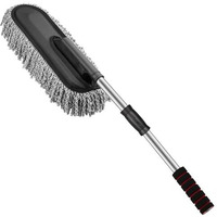 Nareval Car Duster, Extendable Long Handle Microfiber Exterior Scratch Free Cleaning Tool, Dust Brush For Cleaning Cleaning Accessories (Extendable Car Duster N1)