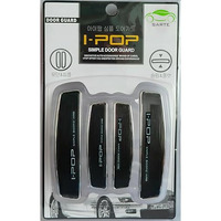 Sarte Universal Anti Scratch Car Door Edge Guard Bumper Scratch Protector Compatible With All Cars Black Colour (Set Of 4)