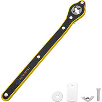 H Hanumant Enterprise Original Universal Car Jack Ratchet Wrench|360 Forward And Reverse Knob Labor-Saving Design|Scissor Jack Lift Speed Handle Tool|Jack Lug Handle Tool|Tire Wheel Jack Wrench