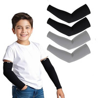 Jimmox Kids Arm Sleeves  Protective Arm Covers For Boys & Girls, Ages 513, Uv Sun Protection, Perfect For Sports, Cycling, Running, And Outdoor Activities