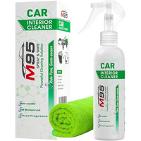 M95 Car Interior Cleaner, Seat Cleaner, Citrus Scent, Removes Stains, Frozen Dirt & Germs, For Leather Seats, Plastics, Rubber And Roof, Skin Friendly, For All Car Interior And Seat Cleaner.