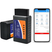 Modaxe Bluetooth Obd Ii Elm327 Scanner Code Reader V2.1 - Vehicle Diagnostic Tool For Obdii Protocols - Compatible With Android & Ios Devices - Smart Vehicle Health Monitor