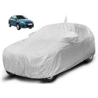 Auto Hub Maruti Swift Dzire For Car(Model : 2008-2017) Car Cover With Mirror&Antenna Pocket And Soft Cotton Lining,Waterproof Car Body Cover,Metallic Silver