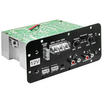Fabtec 12V Dual Channel 120W Car Multi Channel Amplifier Stereo Power Mono Amp Audio, Bass Sub Woofer Kit, Monoblock, Class Ab, Mosfet Power Supply(1 Year Warranty)