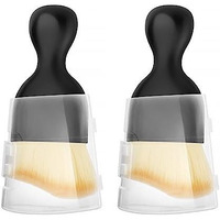 2 Pack Car Detailing Brush, Car Brush For Detailing Interior Soft Bristles Detailing Brush Dusting Tool For Automotive Dashboard, Air Conditioner Vent, Leather, Computer, Scratch Free, Car Interior
