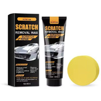 Car Scratch Repair Paste  Premium Scratch Remover Kit With Wipe & Sponge | Polishing Wax For Vehicle Surface Restoration & Deep Scratch Removal (Pack Of - 1, 60 Ml)