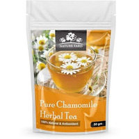 Nature Yard Pure Organic Chamomile Tea Loose Leaf Flowers -100 Gm - Good For Stress, Anxiety, Sleep, Skin - Fresh Buds Direct From Farms