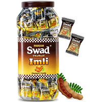 Swad Chocolate Candy Chulbuli Imli | Toffee Resuseable Jar | 150 Toffee