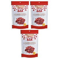 Wonderland Foods 600G (200G X 3) Healthy & Tasty Californian Sliced & Dried Cranberry Pouch