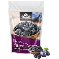Nature Yard Organic Pitted Prunes Dry Fruit Without Sugar - 500 Gm - 100% Natural & Seedless Dried Prune/Unsweetened Prunes For Constipation/Rich In Vitamins And Dietry Fiber A Healthy Snack