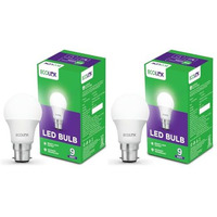 Ecolink 9-Watt Base B22 Led Bulb (Cool White,Pack Of 2)