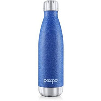 Pexpo Electro Hot & Cold Isi Certified Flask | Stainless Steel Water Bottle - 500Ml Blue | Thermoflask | Office Bottle | Workout | Travelling | Home | Adults & Kids
