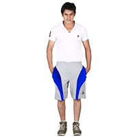 Vego. Mens Cotton Shorts, Bermuda,Trousers Grey