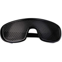 Rockoshop Effective Eyesight Improvement Vision Correction Pinhole Glasses For Myopia Astigmatism Amblyopia Treatment With Hard Case