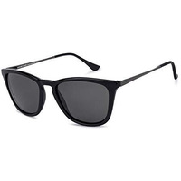 Vincent Chase Eyewear By Lenskart | Full Rim Square Branded Latest And Stylish Sunglasses | Polarized And 100% Uv Protected | Men & Women | Large | Vc S12601, Black