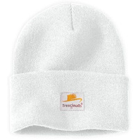 Trendmalls Mens/Women/Kids Cap Unisex Hat Knit Cuffed Beanie Cap For Men Stylish White