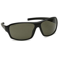 Fastrack Unisex Oval Sunglasses (Black And Grey) Fp222Gr1, Polarized