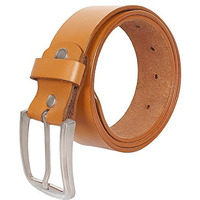 Creature Casual Tan Color Genuine Leather Belts For Men (Bl-021)