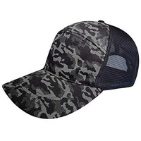 Teknik Men's Net Cap Camo Trucker_Grey_Free Size