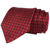 Kavove The Abstractzoid Red Necktie For Men