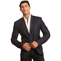 Vastramay Imported Jacquard Fabric Blazer For Men  Elegant Ethnic Wear For Weddings & Special