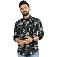 Elyyork Printed Shirt For Men || Printed Shirt For Men Stylish || Printed Shirt For Men Full Sleeve || Printed Shirt For Men||Cb-Printshirt-11*L Multicolour