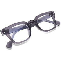 Peter Jones Grey Square Unisex Medium Blue Light Blocking Computer/Gaming Glasses (5668Fgt)