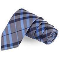 Peluche Mini Knot Grey Colored Microfiber Necktie For Men