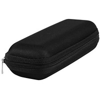 Vivid Vision Unisex Adult Lightweight Eyewear Specs Case Cover | Protect Eye Glasses | Chashma Dibbi | Spectacle Box | Closure - Zipper | Fabric | Ic-352 | Black