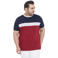 Bigbanana Men's Regular Fit Round Neck (Ella,Maroon,3Xl)