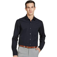 Luxrio Formal Shirt Slim Fit For Men Navy Blue|| Shirt For Men || Men Stylish Shirt || Men Plain Shirt || Men Solid Shirt Navy 42