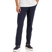 Amazon Brand - Symbol Men's Cotton Blend Jersey Track Pants (Regular Fit) Iris Navy Xl, Mid Rise