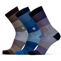 The Sock Street Men's Cotton Full Length Socks
