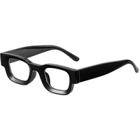Augen By Visions India Retro Vintage Round Thick Abstract Unisex Sunglasses Uv400 Protected Medium Size (C3, 173)
