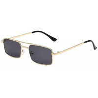 Dervin Ultra Light Uv 400 Rectangular Sunglasses For Men & Women (Black)