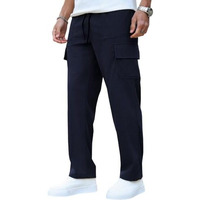 Louis Sense Men's Loose Pants (Trouser-08_Navy