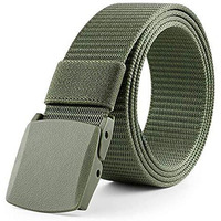 Edifier Unisex Nylon & Canvas Waist Belt (Blt067_04_Green)