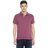 American Crew Men's Polo Regular Fit T-Shirt With Pocket (Ac275-5Xl_Purple Gumdrop)
