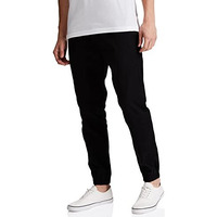 Amazon Brand - House & Shields Men's Slim Joggers (Aw18-Hsb-04_Black_32W X 29L)