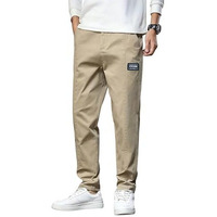 Men Trouser || Men's Regular Trouser || Men's Regular Fit Casual Trouser (Trouser-09-11) (Xl, Khakhi)