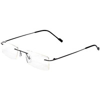 Efashionup Uv Rimless Rectangular Men's And Women's Spectacle Frame (F1| 50 | Transparent)