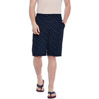 Mack Jonney Printed Men's Dark Blue Regular Shorts