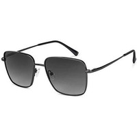 John Jacobs | Uv Protection Sunglasses For Men & Women | Gunmetal Grey Gradient Full Rim Square Medium (Size-55) Jj S12961-C1-Pack Of 1