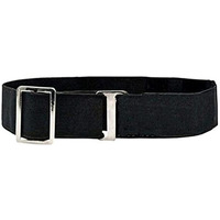 Anemone Shirt Stay Tucker Belt | Elastic And Adjustable Garter | Adjustable And Strechable | For Both Men And Women (Black, Free Size)