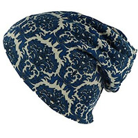 Isweven Baggy Skull Cap Thin Cotton Stretch Beanie Summer Sport Hat Cap For Women Men (7045B)
