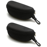 Jern Sunglasses Case And Large Waterproof Eyeglasses Case Hard Eva Zipper For Men & Women (2)